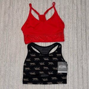 PINK and victoria’s secret sports bras bundle - size xsmall
